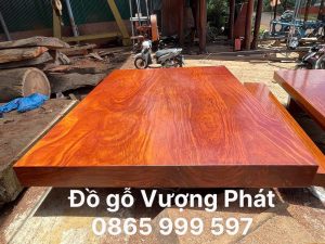 Chiếu Ngựa liền 1 tấm nguyên khối gỗ Đinh Hương siêu to khủng lồ