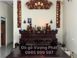 Sập chân quỳ gỗ Gụ Khảm trai Khảm ốc loại 1 đẹp