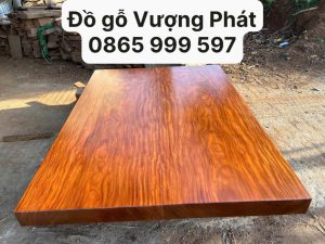 Chiếu ngựa nguyên khối gỗ Gõ Đỏ nam phi Loại 1 đẹp