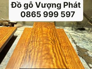 Bàn ghế K3 nguyên khối gỗ Gõ Đỏ loại 1 víp